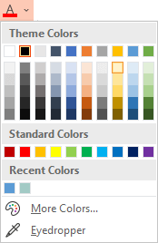 Change Font Color in PowerPoint