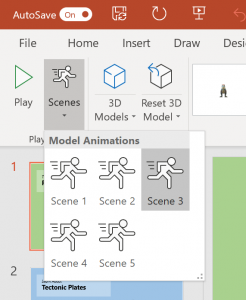3d model animation in powerpoint presentation