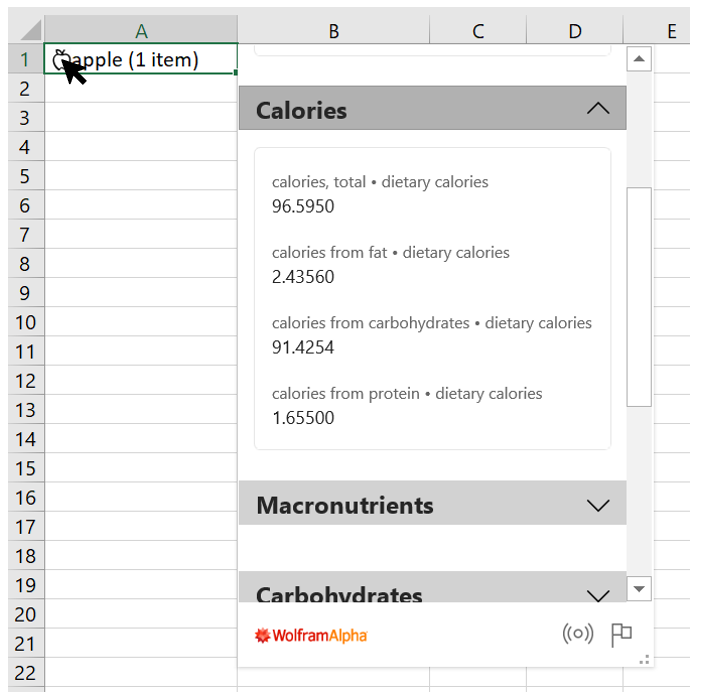 apple version of excel