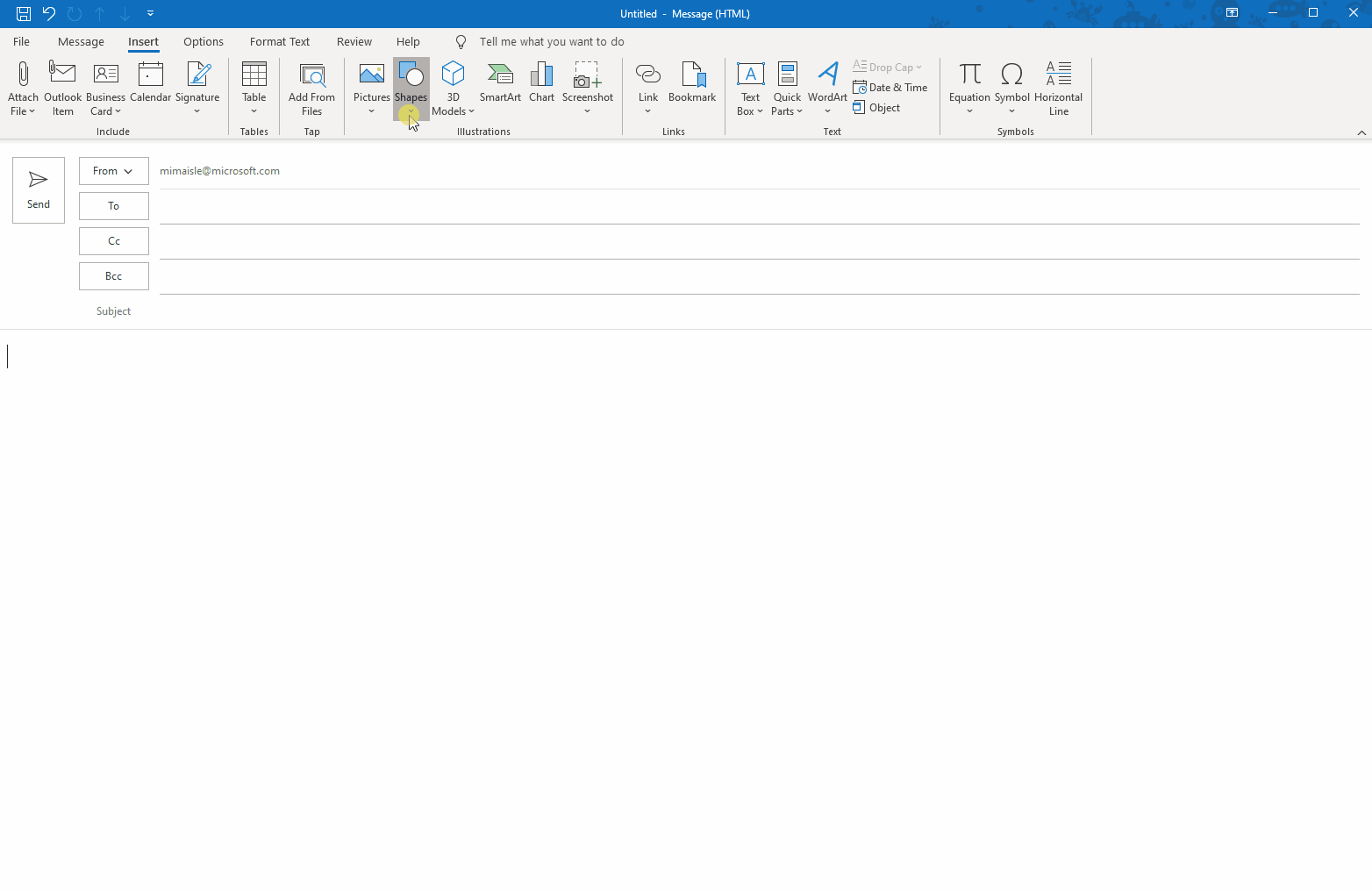Save as Picture in Outlook.