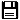 Icon of a computer floppy disk.