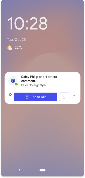 Clipper sul telefono Android