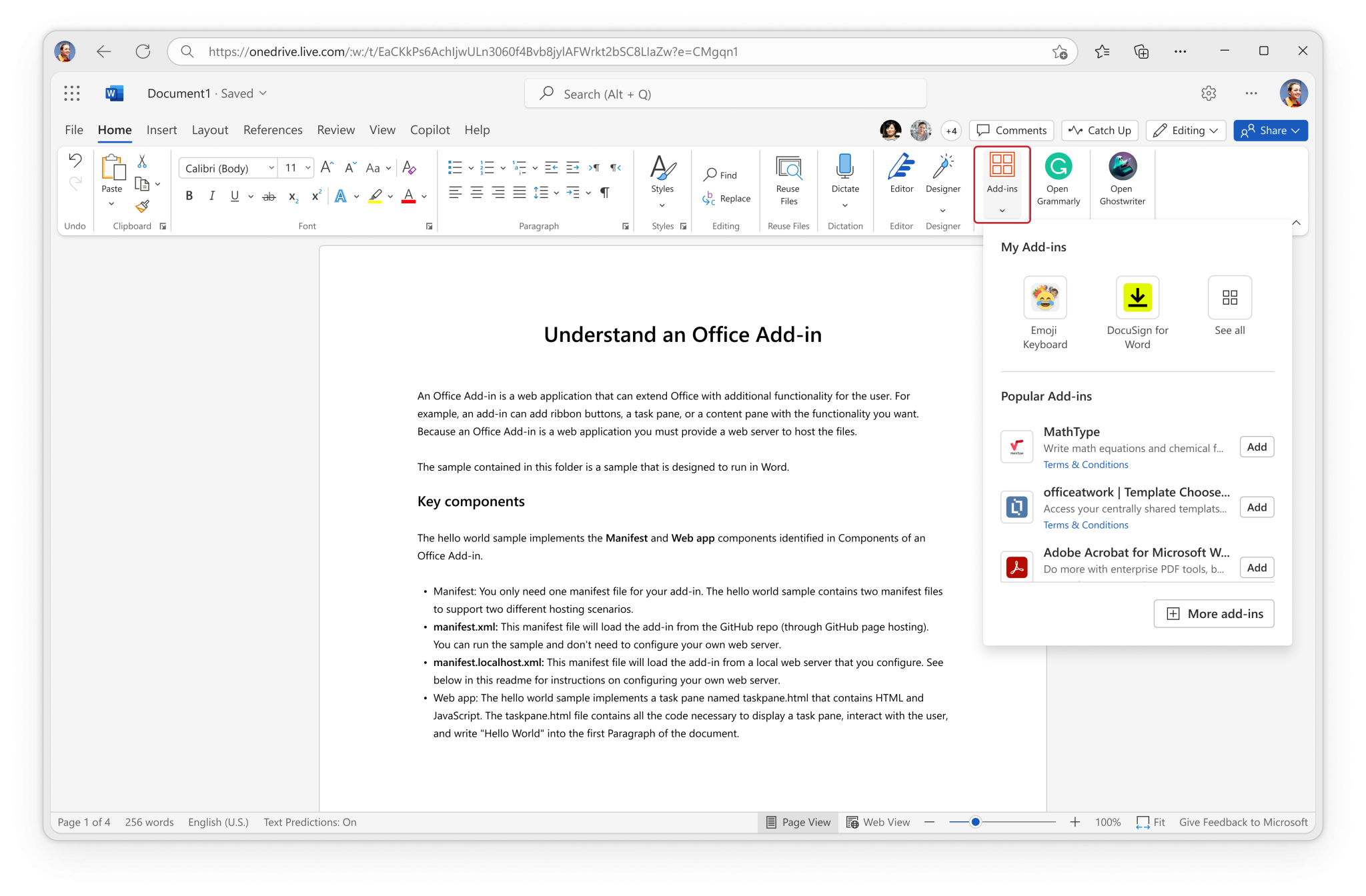 access-and-explore-office-add-ins-in-word-excel-and-powerpoint-for