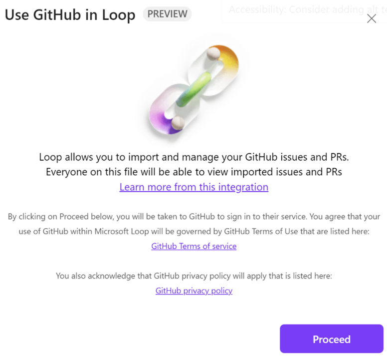 Use GitHub in Loop